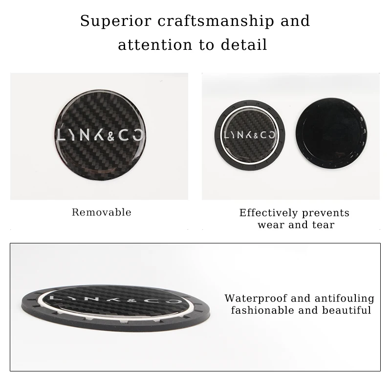 Автомобильные Углеродные подставки капельные резиновые Противоскользящие