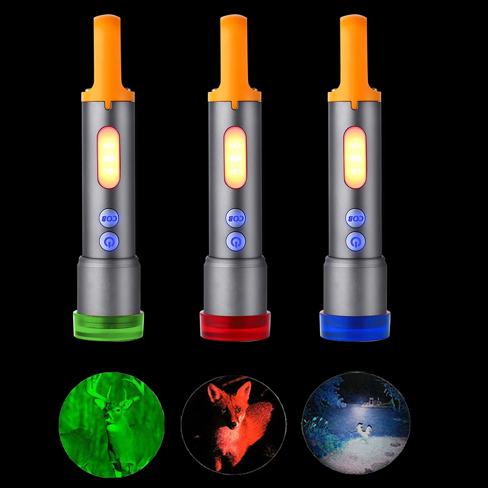 

Многофункциональная портативная лампа 30 Вт, светодиодный фонарик COB, телескопический зум, ультраяркое наружное освещение для кемпинга, походов, экстренных ситуаций