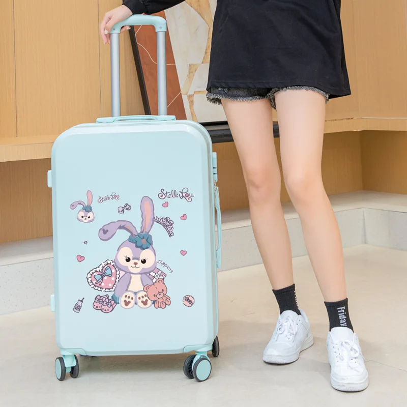 Fashion Trolley luggage pc Universal wheel travel suitcase 20/22/24/26 inch password box student carry on suitcase