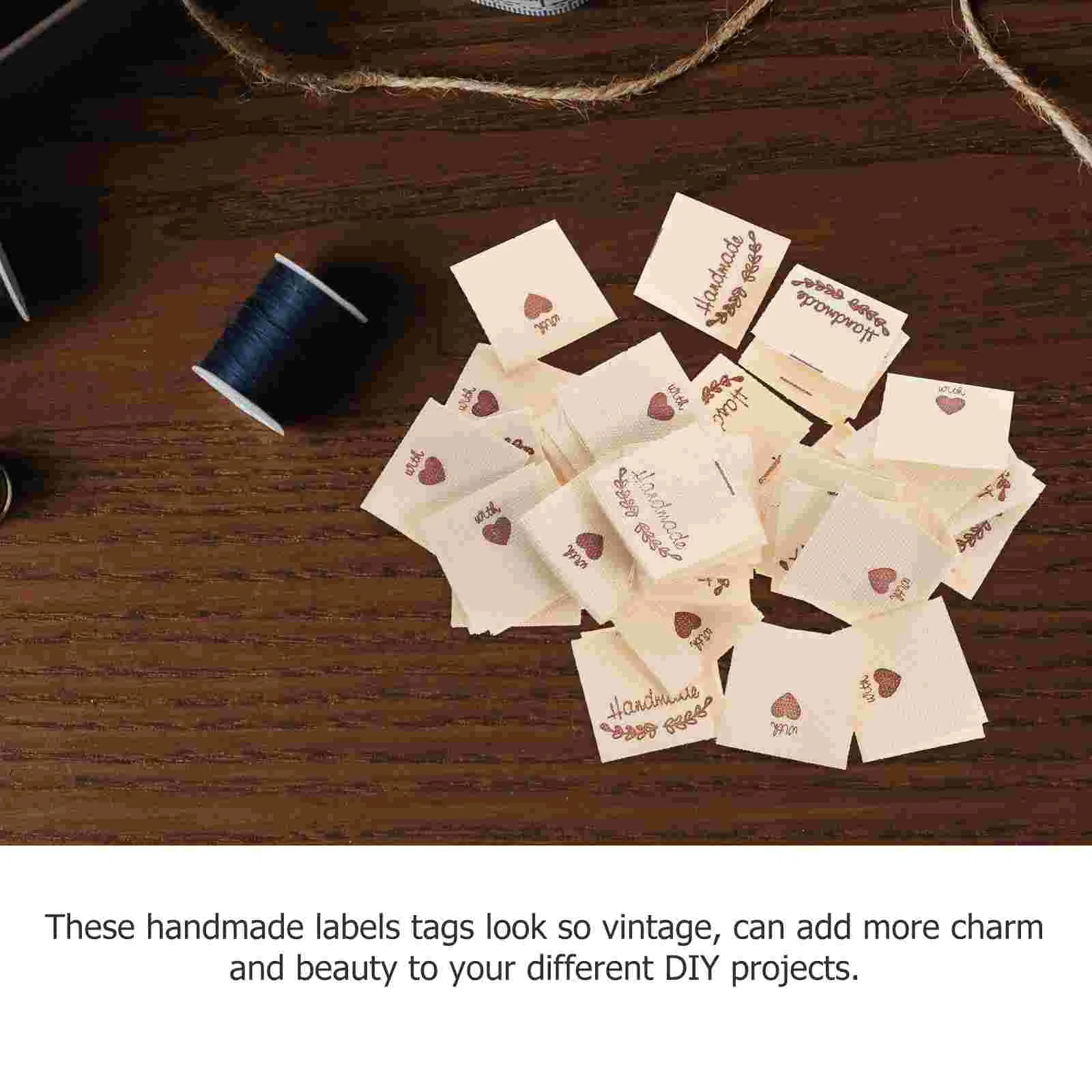 100 шт. этикетки ручной работы для рукоделия бирки одежды одеяло
