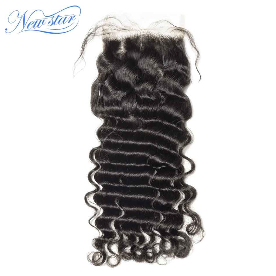 Invisible HD lace 11A Deep Wave 5x5 HD lace Closure Transparent 5x5 HD deep wave hair Closure Pre-Plucked Hairline Lace