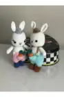 Amigurumi havтаклу милые кролики (двойной) Сетчатый Комплект наборы для хобби товары и досуг