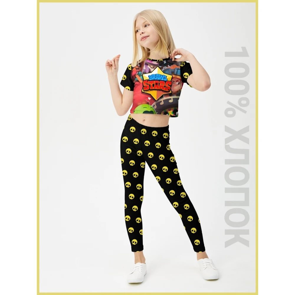 Спортивный костюм для девочки FortyFour GSS001 черный хлопок 100% |