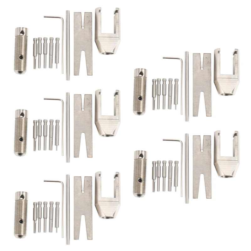 

5X Motor Pinion Gear Puller Remover Tools Set For Rc Helicopter Motor Pinion Parts - Aluminium Alloy