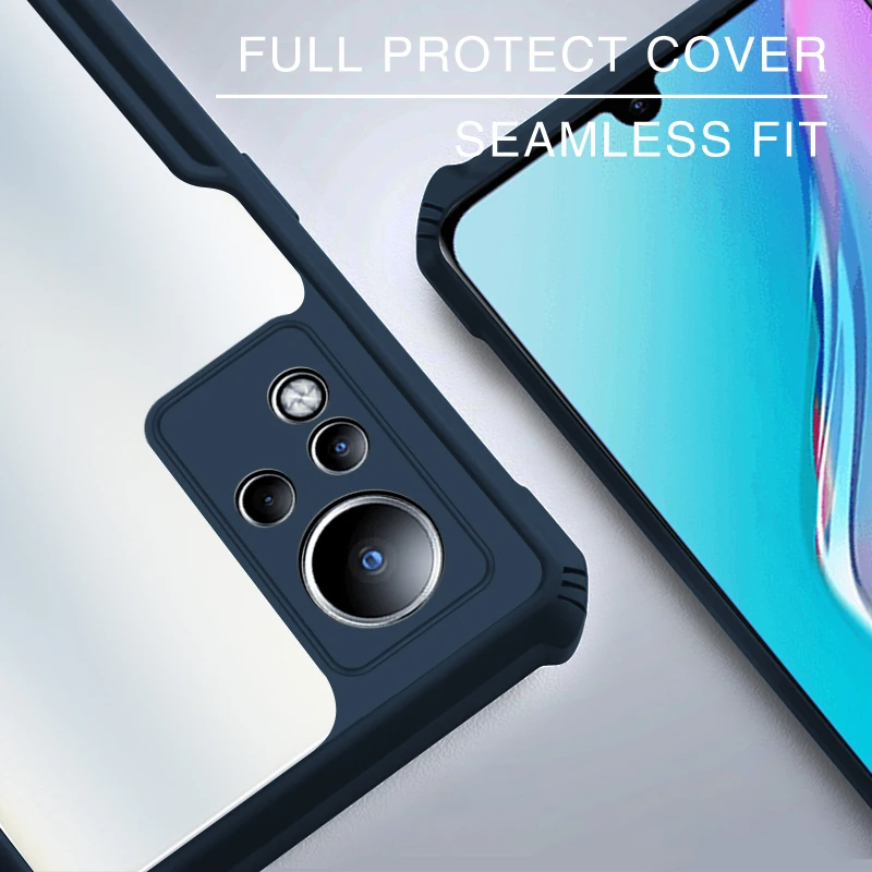 rzants for infinix note 11 note 11 pro 4g case slim cover casing camera protection small hole phone shell free global shipping
