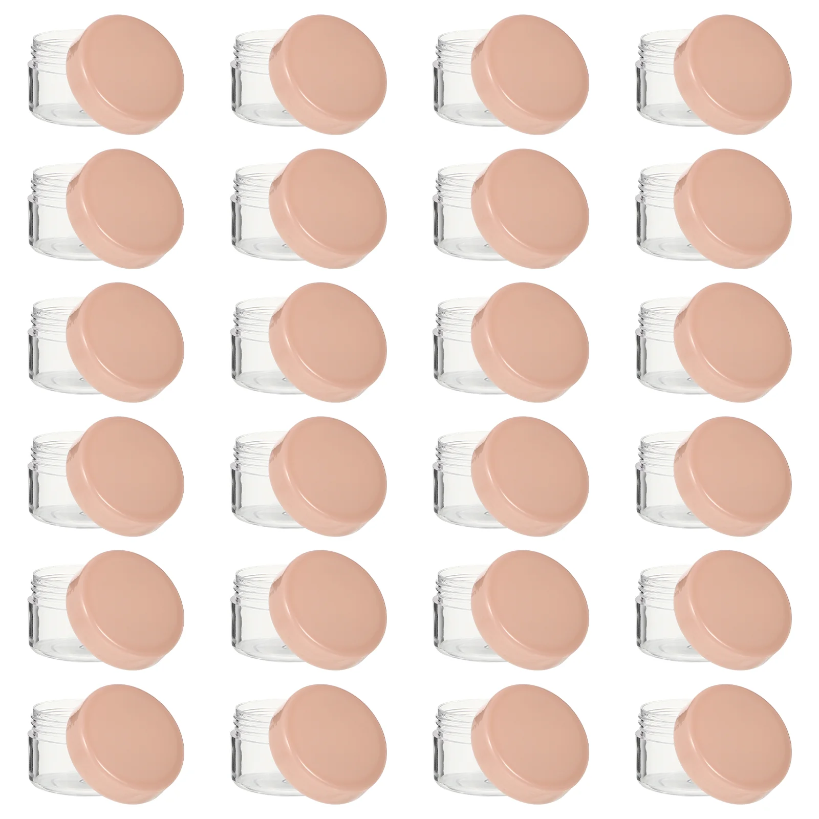 

24Pcs Lotion Storage Boxes Cosmetic Containers Empty Cream Bottles Lotion Sample Bottles for Outdoor Shop Travel