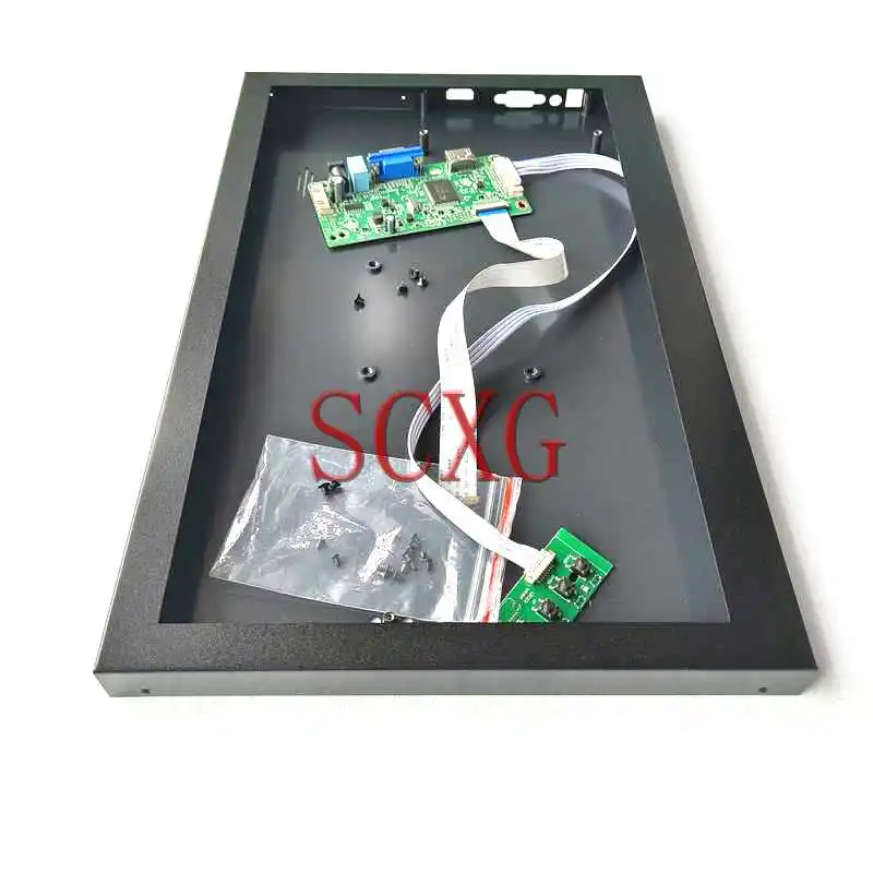 

Fit B173HTN01.0 B173HTN01.1 LCD Screen Controller Board + Metal Case 1920*1080 DIY Kit HDMI-Compatible 17.3" VGA EDP 30-Pin