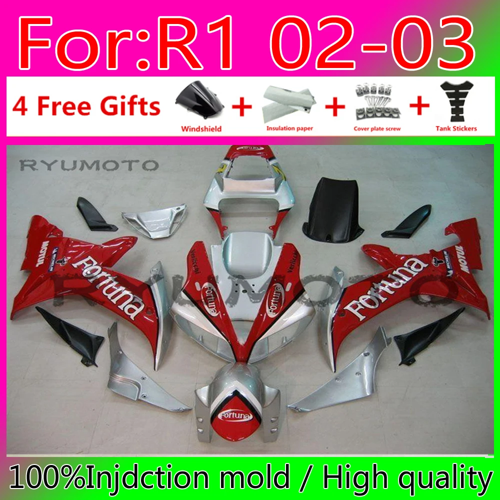 

Обтекатели для мотоциклов YAMAHA YZF R1 2002 2003 R1 02 03