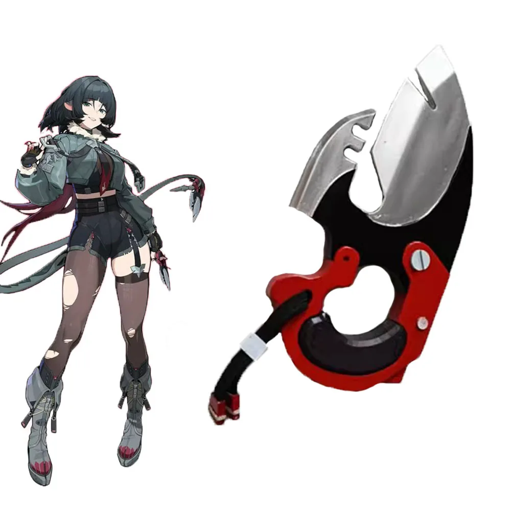 Игра Zenless Zone Zero Jane Doe Косплей ZZZ оружие реквизит рождественское аниме Хэллоуин