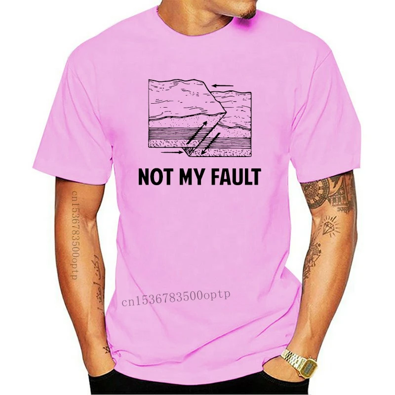 

New Not My Fault T shirt earthquake faultline fault line california san andreas geology geologist science earth crust