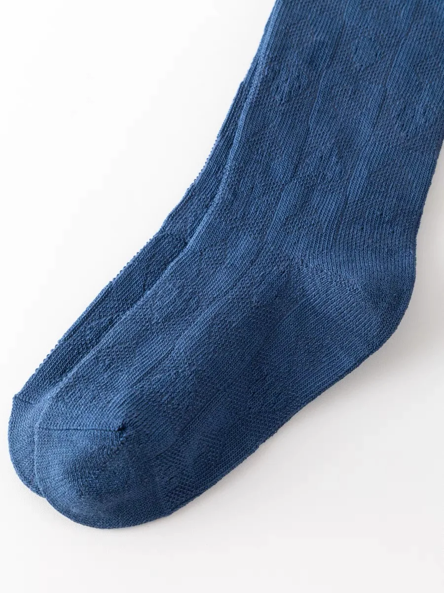 Весенне-осенние женские винтажные вязаные леггинсы в японском стиле Mori Girls Color Block