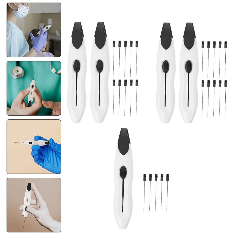 

5 наборов для диабета, Подошвенный зонд гликосурии, реквизит для нервных иглоукалываний, пластиковый стилус