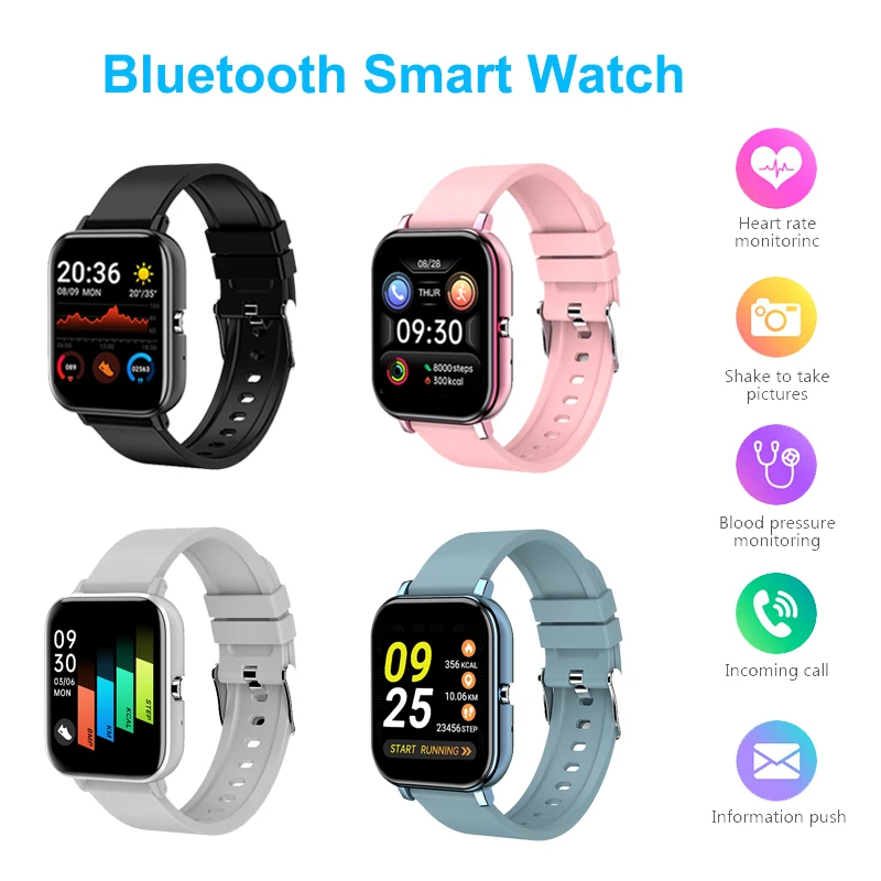 

Смарт-часы Ip67 водонепроницаемые спортивные Смарт-часы с напоминанием о входящем звонке и Bluetooth-вызовом мужские и женские Смарт-часы