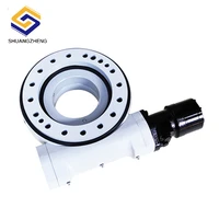 small size 7 inch in stock high precision se7 worm gear slewing drive with 24c dc motor