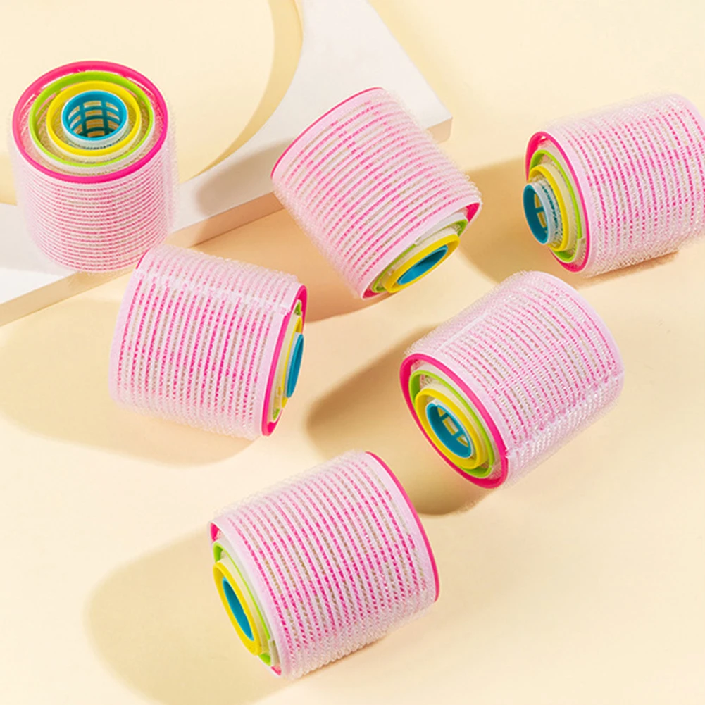 

24 шт., самоклеящиеся ролики для завивки волос