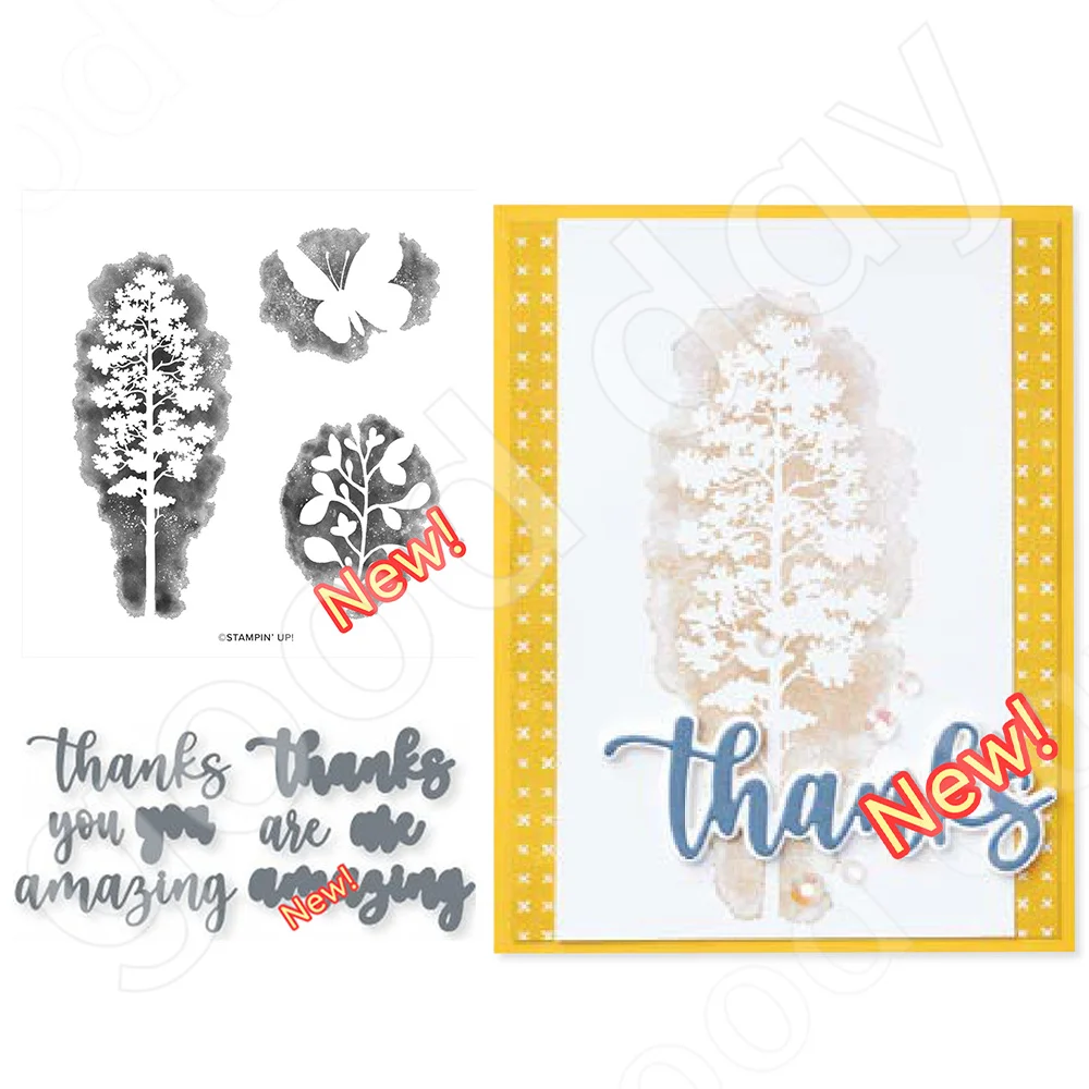

Amazing Metal Cutting Dies and Clear Photopolymer Stamps Scrapbooking Album DIY Paper Card Craft Embossing Die Arrival 2023 New
