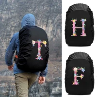 backpack rain cover 20l 70l outdoor foldable dustproof bag light raincover pink letter series camping waterproof protective case