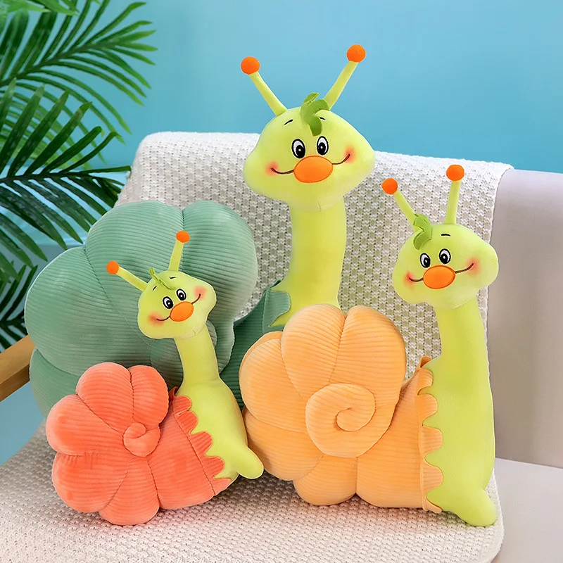 

Zqswkl 25/40/50 см милые улитки Куклы Детские успокаивающие куклы улитки мягкие игрушки Мультяшные куклы подарок на день рождения кавайные плюшевые подушки