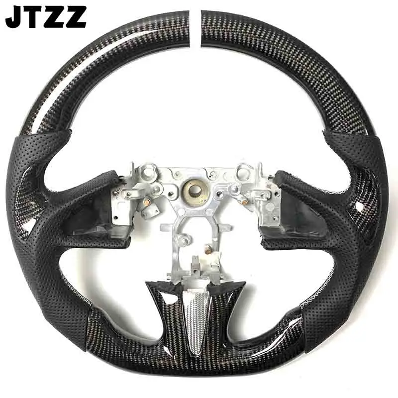 

For Infiniti 2014 2015 2016 2017 Q50 steering wheel carbon fiber customization