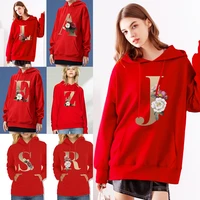 hoodie sweatshirts women pullover fashion long sleeve letter printing harajuku hoodie streetwear casual loose pocket clothes