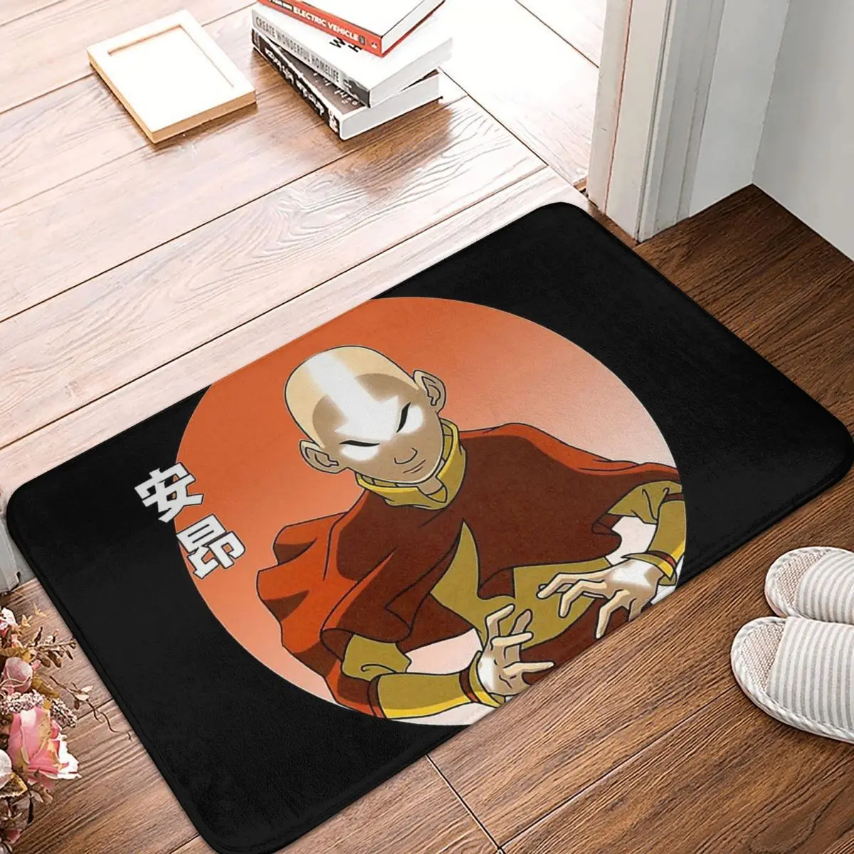 

Aang Avatar The Last Airbender Action Anime Meme Non-Slip Carpet Avatar The Last Airbender Living Room Mat Welcome Doormat