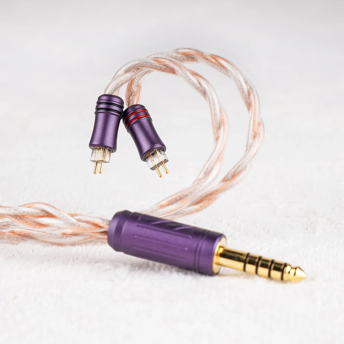 NICEHCK TriSPC провод для наушников 7N 3 типа посеребренный медный кабель обновления IEM