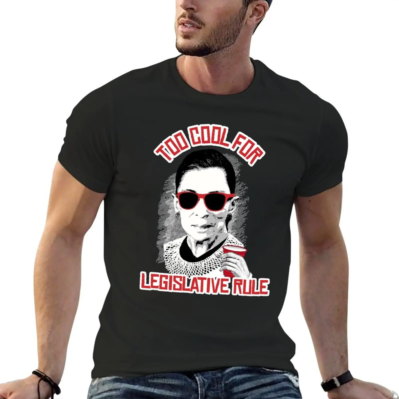 Мужская футболка с рисунком из аниме принтом