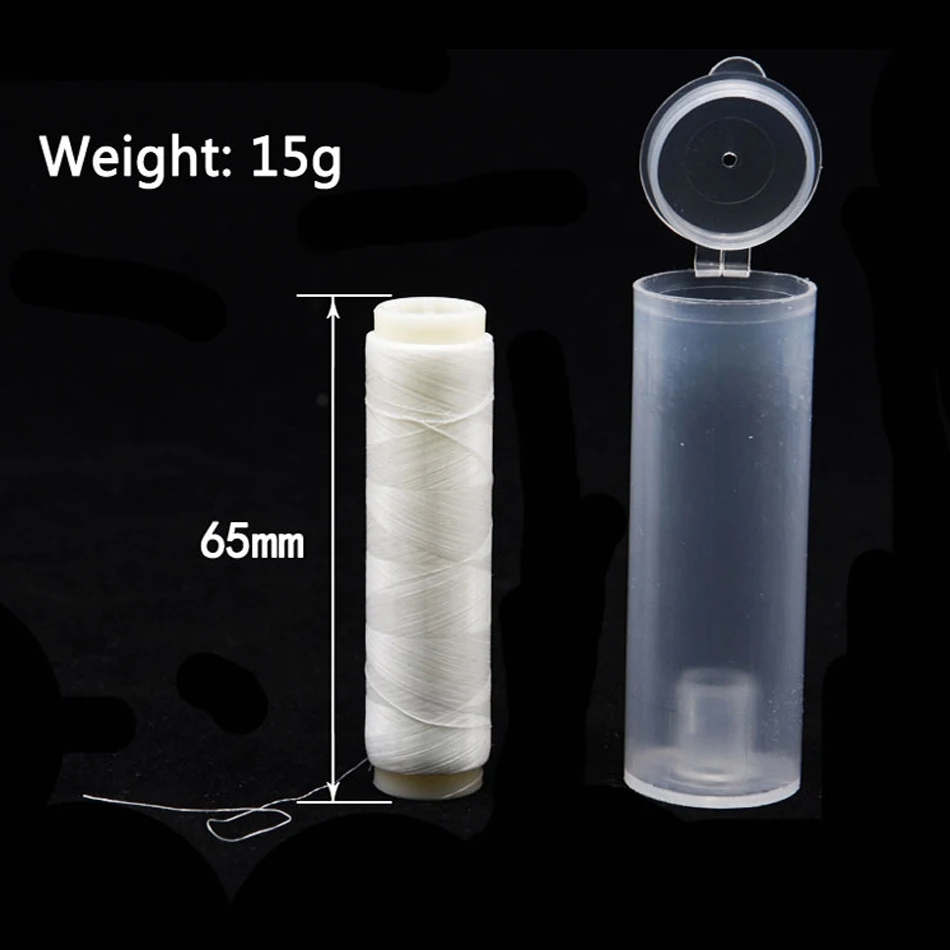 JYJ 1 pc High Tensile Bait Elastic Thread Invisible Rubber Polyester line for fishing tackle Accessories PJ1/2/3/4/5