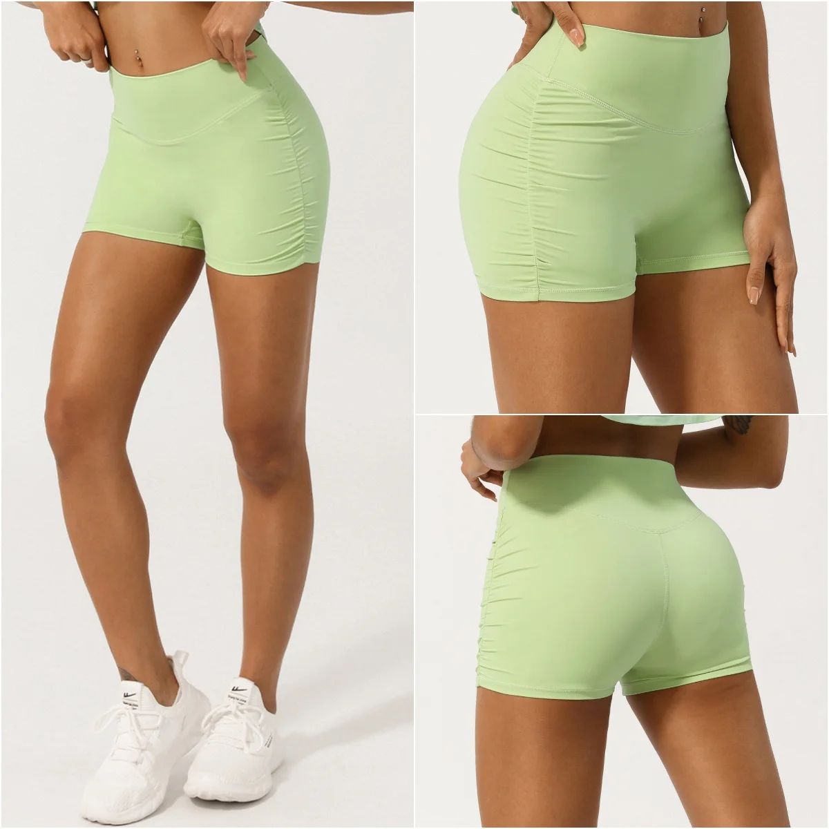 Женские шорты для йоги Nike из нейлона и спандекса