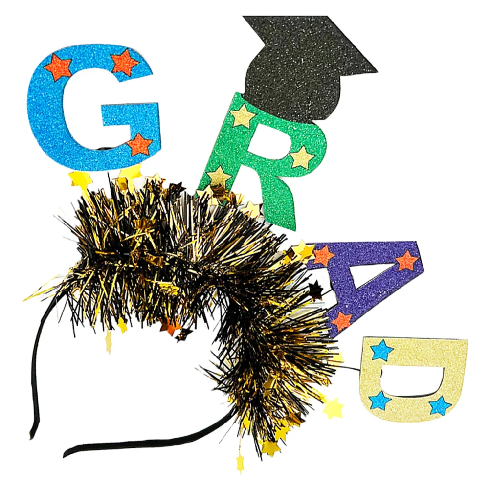 

Graduation Headband Graduate Hair Hoop Student Grad Cap Headband Decoration