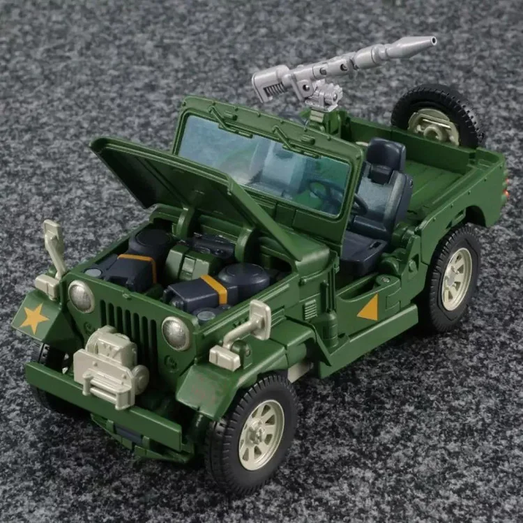 

Deformation Toy Repair Ko Mp47 Detective Mp-47 Green Jeep MP Proportion G1 Master Transfromation Toy