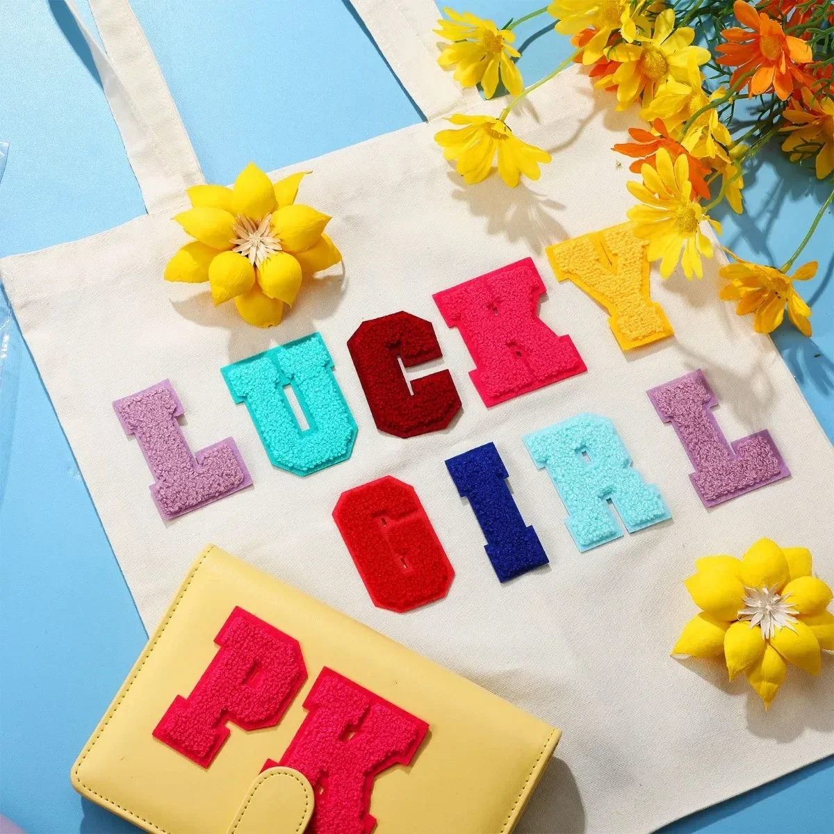 Нашивки из синели с буквами пришивные нашивки университетский алфавит A-Z