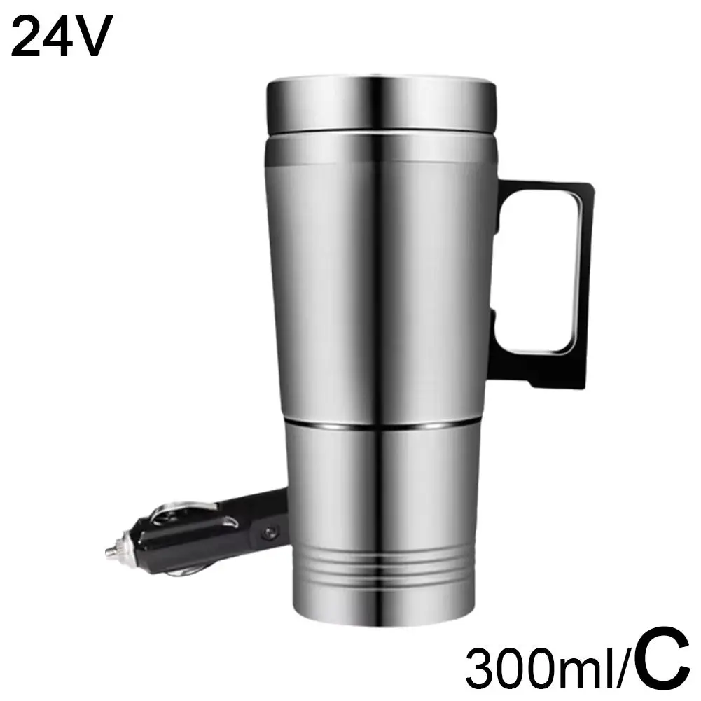 300/450ML12V 24V Электрический подогревательный автомобильный чайник для воды