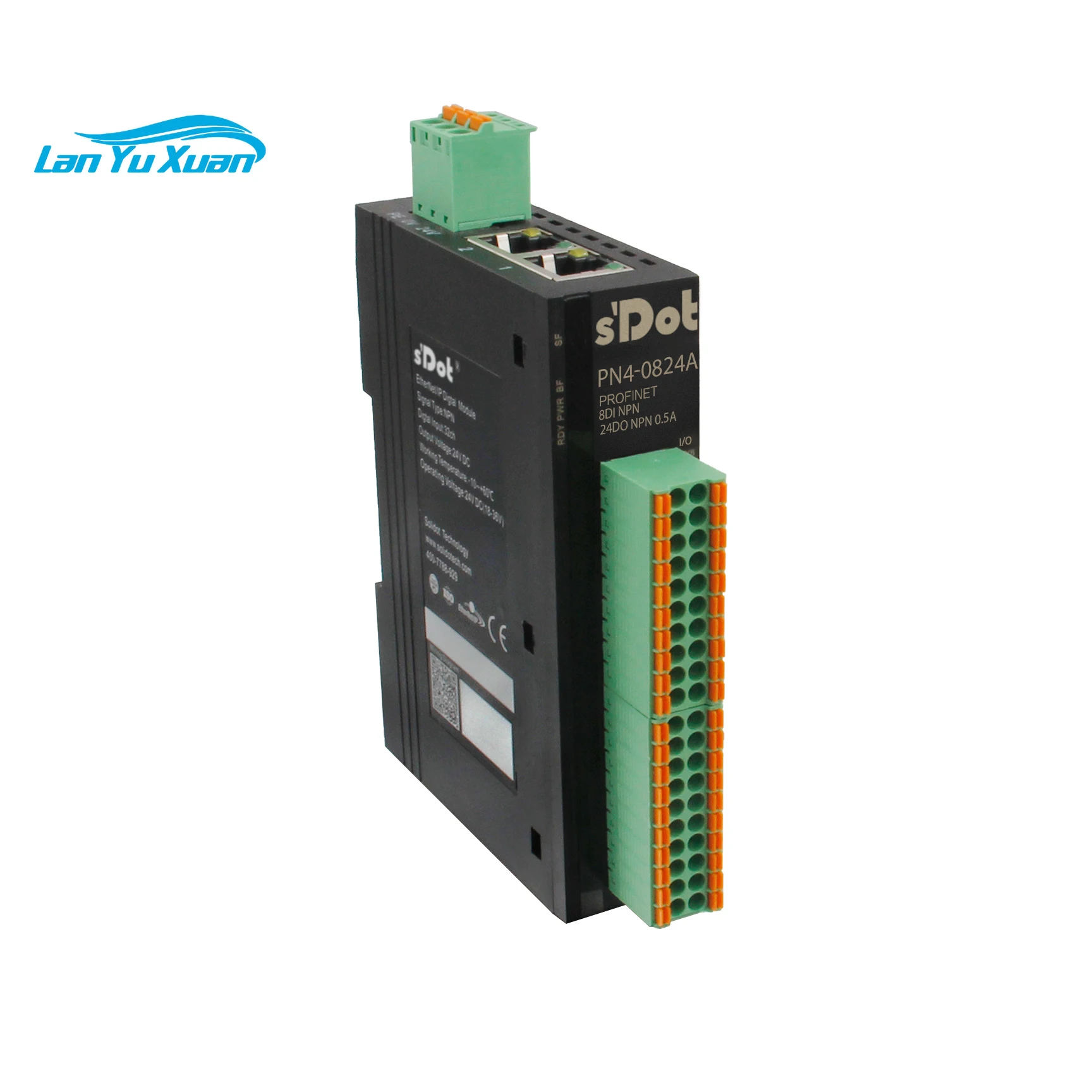 

Remote I/O Profinet Integrated 8-Channel Digital Input 24-Channel Digital Output NPN | PN4-0824A