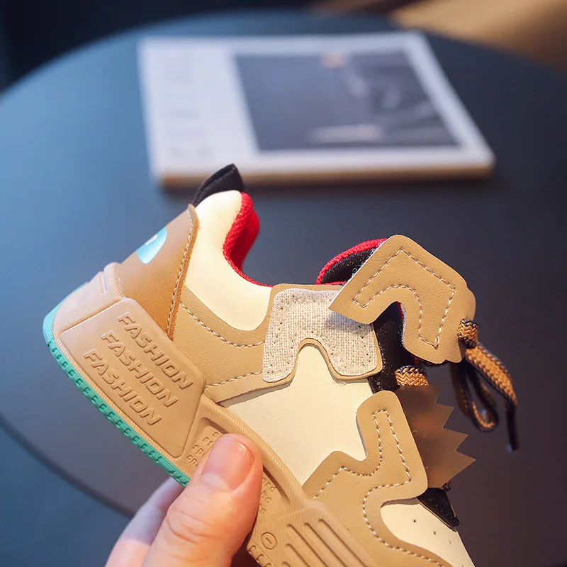 Autumn Fashion Colorful Platform Sneakers Kids Designer Shoes Outdoor Breathable Children's Sports Shoes Boys basket enfant 2022