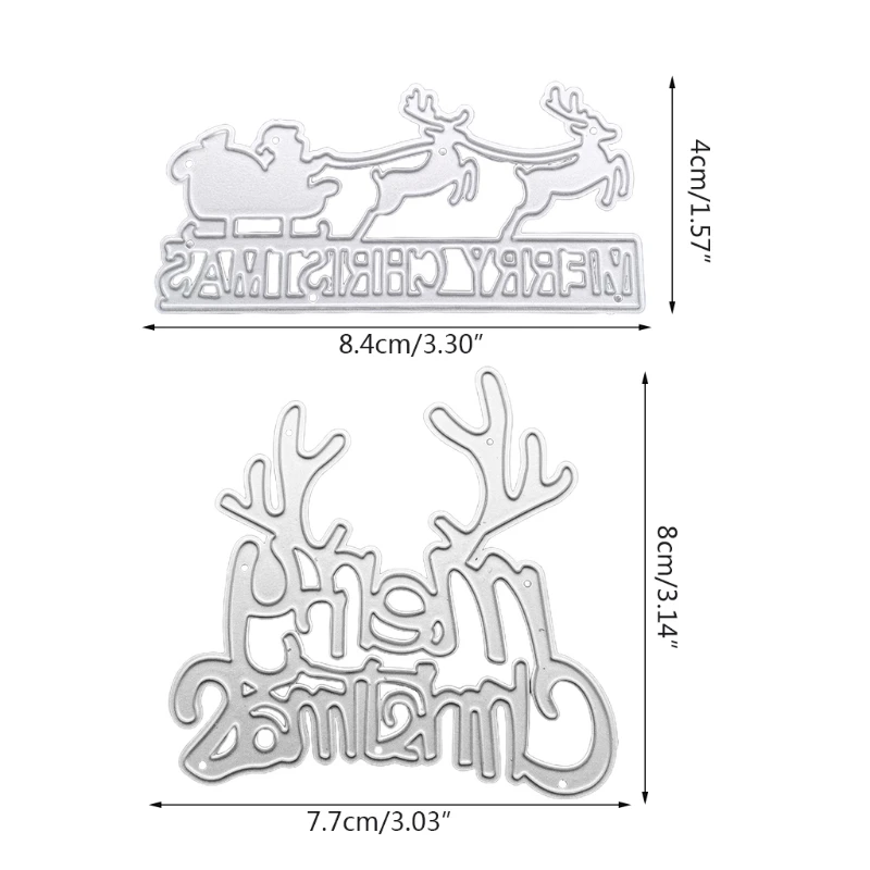 Y166 для творческого Рождества штамп резки металла бумажные ремесла тиснение