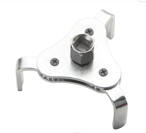 

Универсальный регулируемый ключ для масляного фильтра, установка, инструменты для неустановления, инструменты для ремонта автомобиля с 3-кулачковым ключом для неустановления