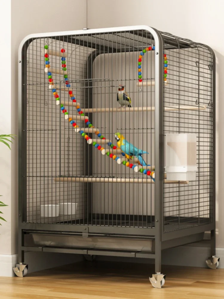 Игрушки белая клетка для птиц аксессуары попугай Палиomas Passaros кормушка Gaiola гамаки