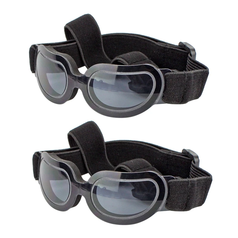 

2 шт., солнцезащитные очки для собак, с защитой от ультрафиолета