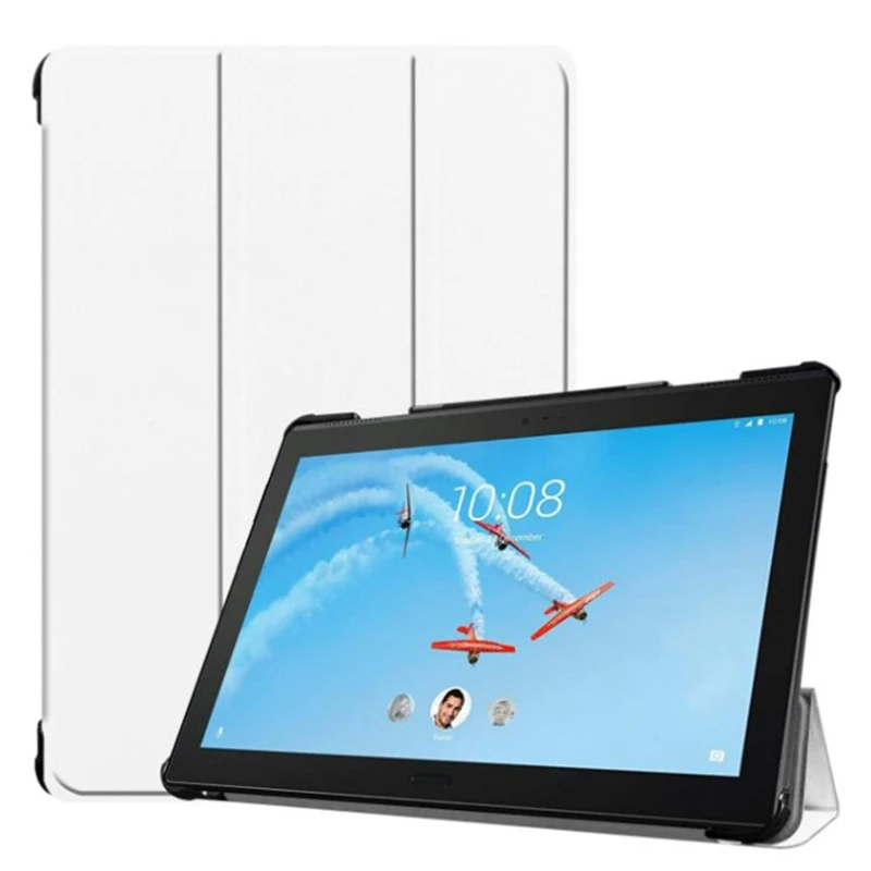 Защитный чехол для Lenovo Tab P10 Tb-X705F/N кожаный Hibernation 10 1 дюйма держатель защиты от