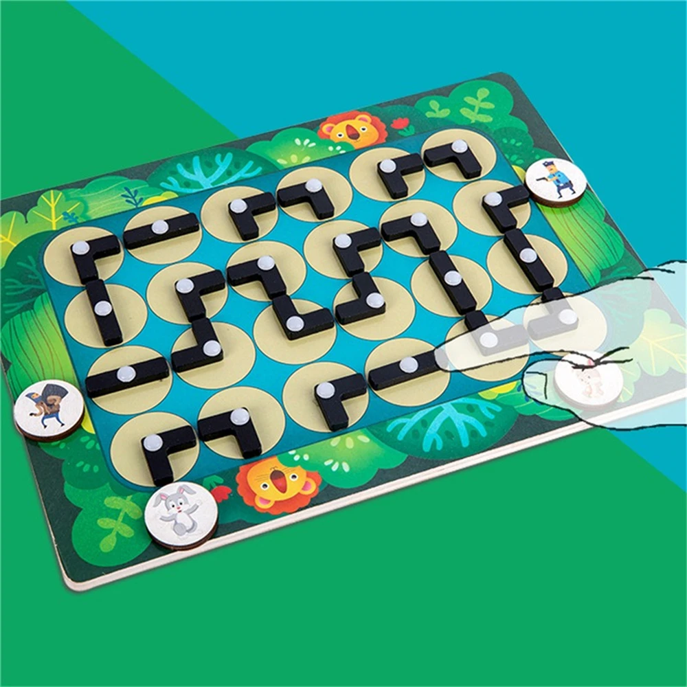 

Maze Game Strategy Board Game Explore The Route Family Party Table Activity Children Logical Thinking Early Learning Education