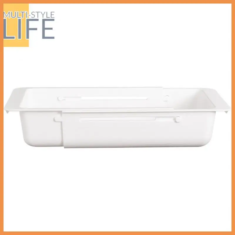 

Kitchen Storage Box Drawer Retractable Shelf Space Saving Retractable Drawer Telescopic Basket Multifunctional Household Hanging