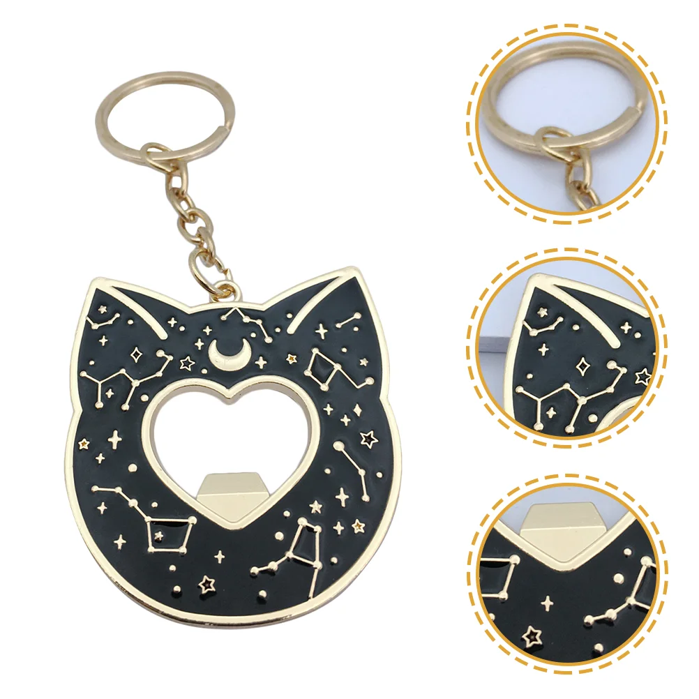

Cat Shape Metal Keychain Bottle Opener Bottle Opener For Kitchen Bottle Opener Keychain For Men Beer Opener Keychain