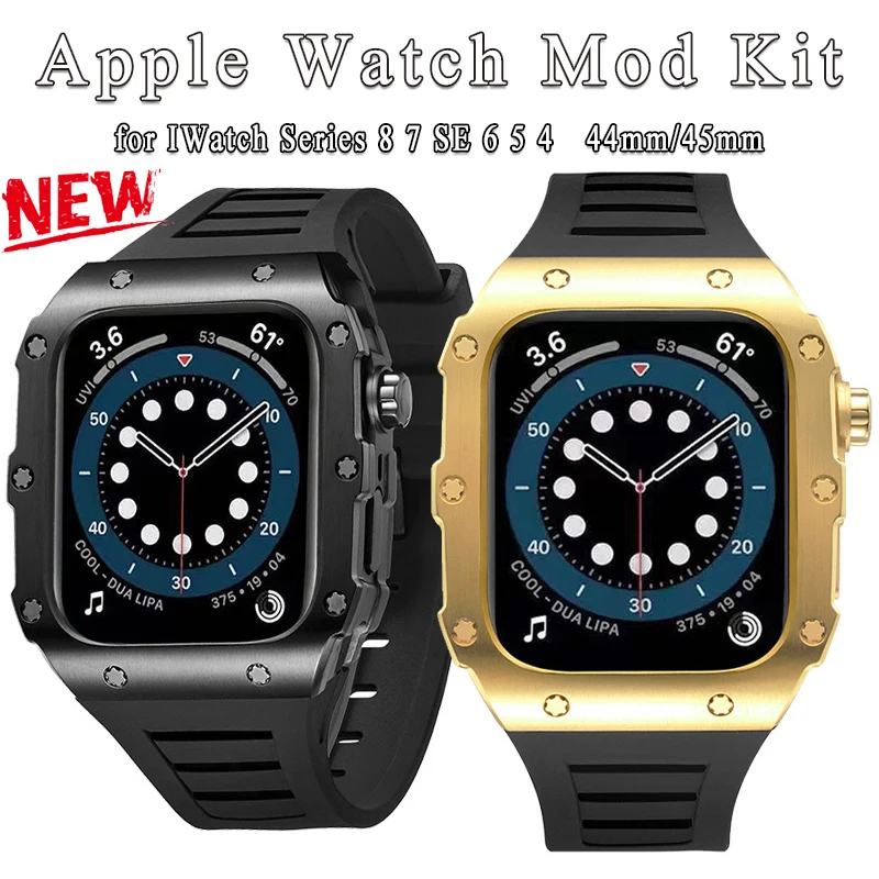 

Ремешок из нержавеющей стали для Apple Watch Band 45 мм 44 мм