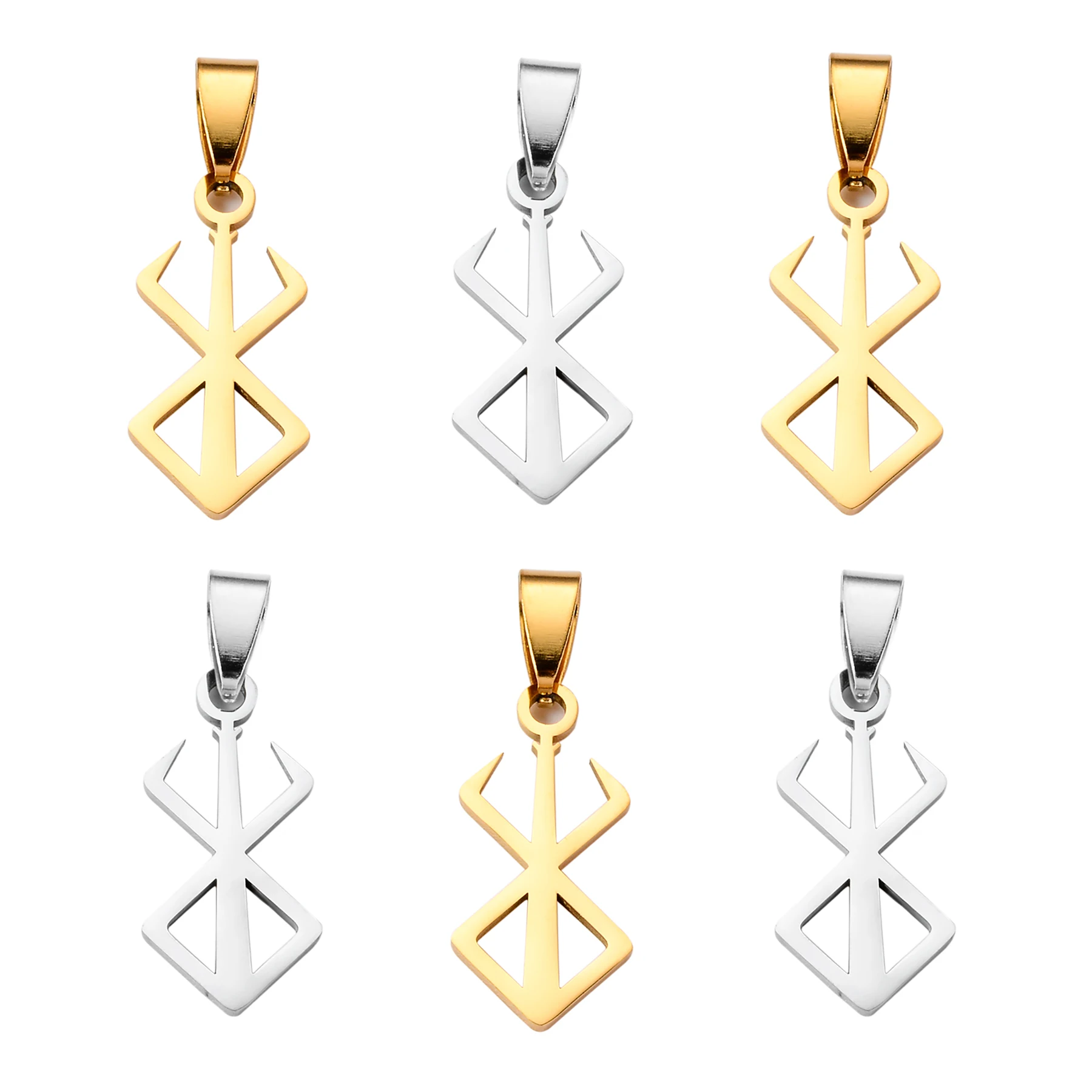 4 шт. мужские подвески в стиле хип-хоп