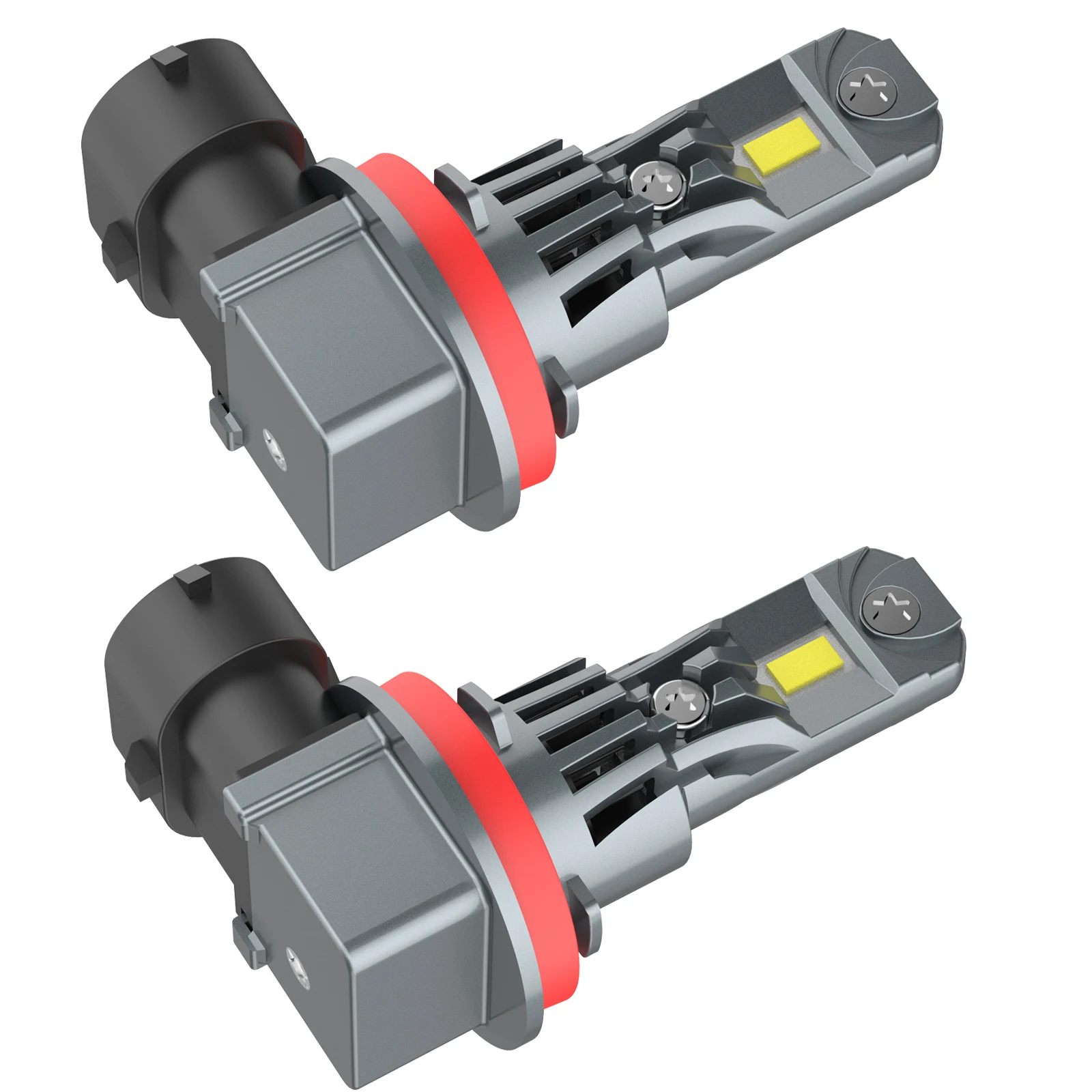 2 шт. H11 Canbus светодиодные лампы для фар 119 Вт 11900LM Turbo авто фары 6000K белые 12 В