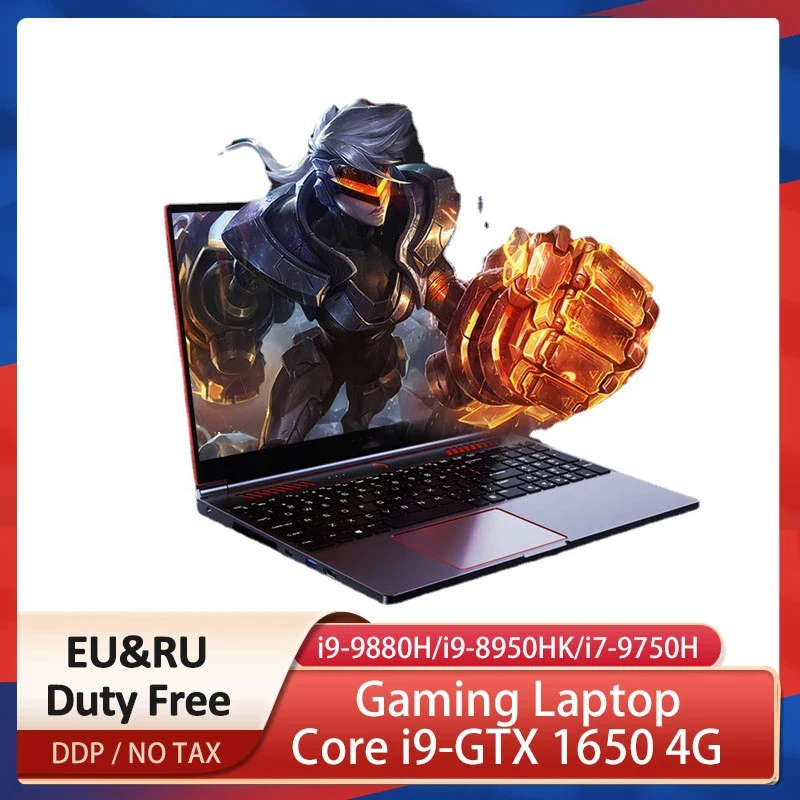 

15,6-дюймовый игровой ноутбук Intel Core i9-8950Hk GTX 16,1 4G Ultrabook Win10/11 2 * DDR4 MAX 64 Гб RAM 2 * M.2 SSD