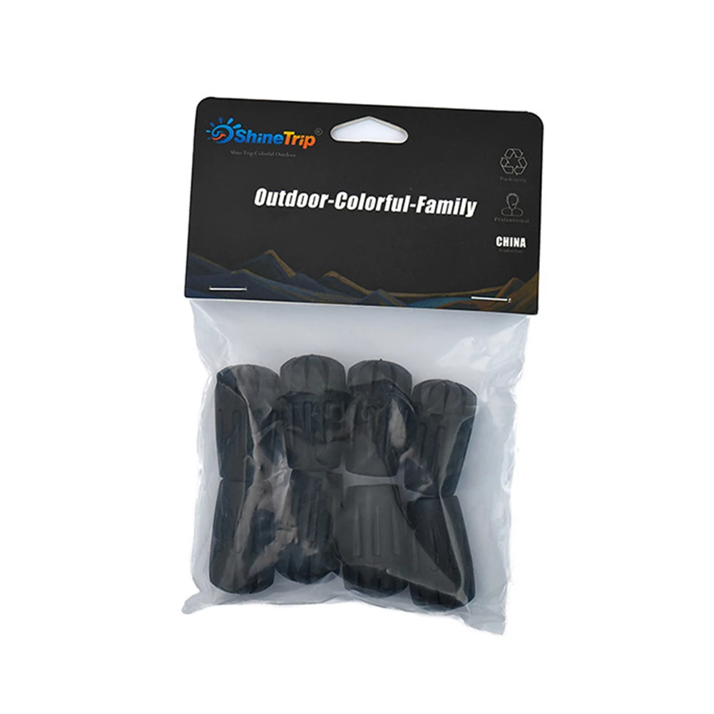 

Защитная крышка для трекинговых столбов, крышка для тростника, наружная походная стойка, износостойкая утолщенная защита для столбов, рези...