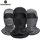 Велосипедная Кепка ROCKBROS из ледяной ткани, головной убор, защита от УФ-лучей, головной убор для езды на велосипеде, семейная маска для лица, спортивная шапка, шарф