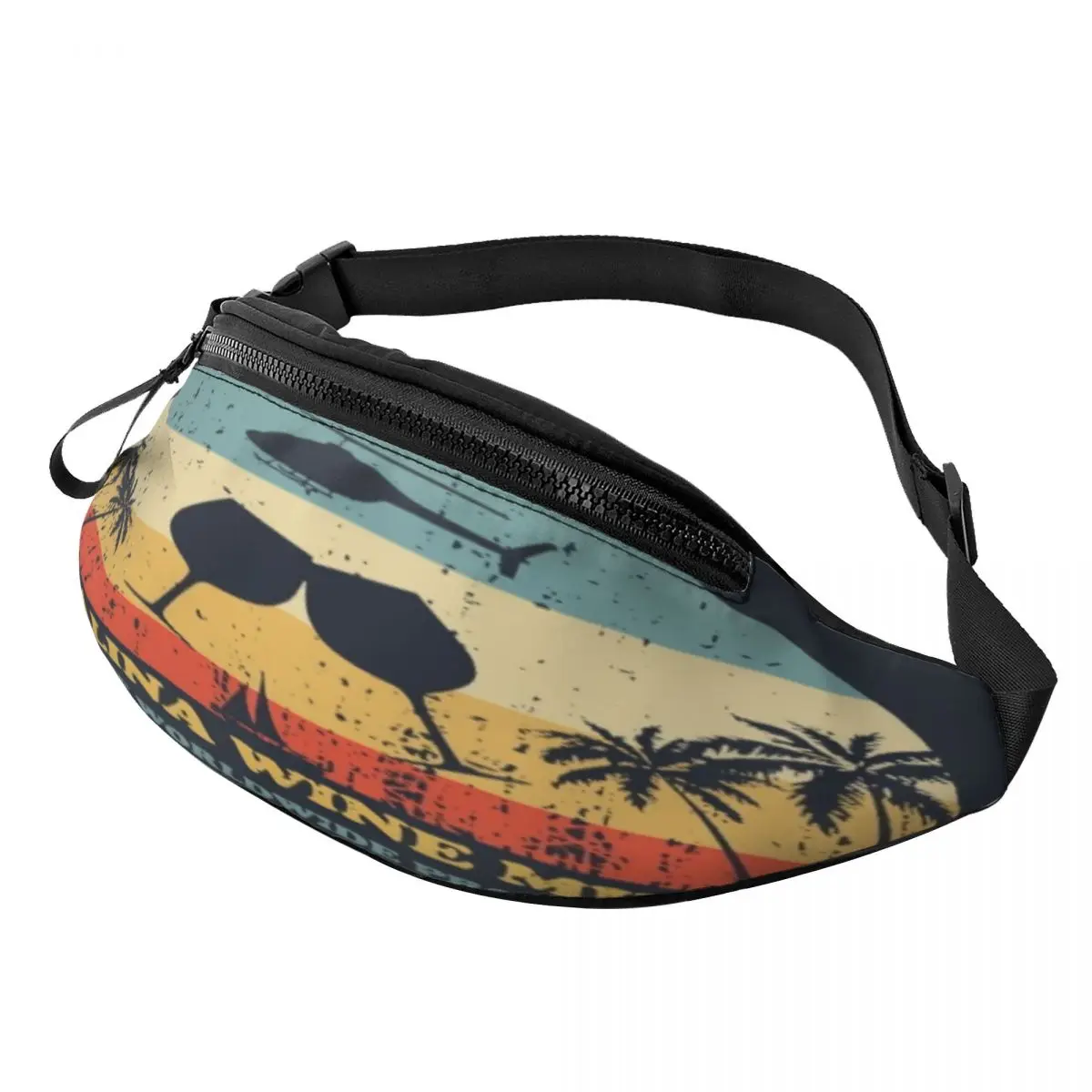 

Step Brothers Catalina Wine Mixer Fanny Pack,Waist Bag Retro Large capacity Travel Nice gift Multi-Style